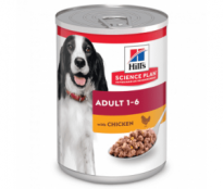 Hill’s Science Plan dog adult chicken 370gr