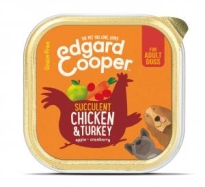 Edgard&Cooper hond adult kuipje kip 150gr