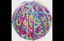 Speelgoed Abir Bal Meerkleurig