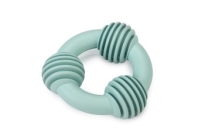 BZ RUBBER DENTAL RING PUPPY GRN