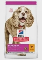 Hill's Science Plan dog senior 11+ S chicken 1,5kg