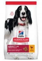 Hill’s Science Plan dog adult M chicken 12kg