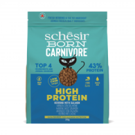Schesir Born Carnivore kat dry haring&zalm 255gr