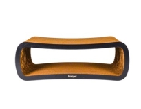 Krabkarton Kat Lounge MDF zwart L 68cm