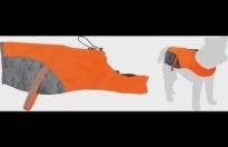 Veiligheidsvest Fizz Oranje & Grijs Large