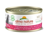 HFC Cats 70g Natural - Kip met lever