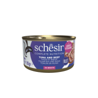 Schesir Complete&Balanced kat blik bouillon tonijn&rund 85gr
