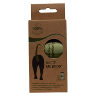 Mr.POOP EARTH Navulling 4 Rollen Groen
