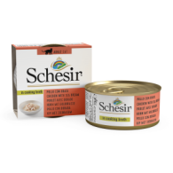 Schesir Kat kip zeebrasem bouillon 70gr