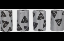 Poepzak Extra sterk Lacha Zilver & Zwart