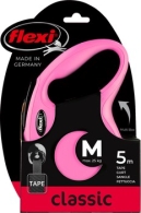 Flexi Rollijn Tape M Roze 5m
