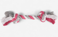 Speelgoed Jim Touw met 2 knopen Fuchsia M